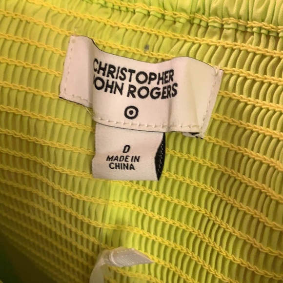 Puff Sleeve Faux Wrap Dress. Has pockets - Picture 8 of 8